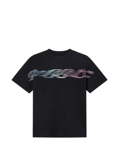 Purple Brand T-shirt Mit Logo In Black
