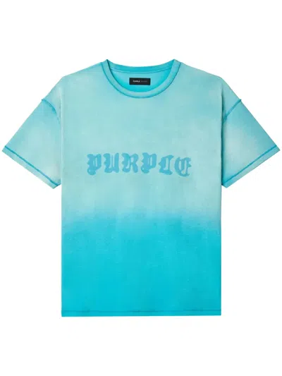 Purple Brand Logo T-shirt In Green