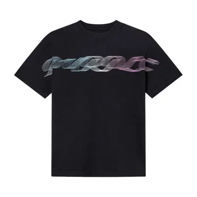 Pre-owned Purple Brand Logo T-shirt 'black' | Men's Size M