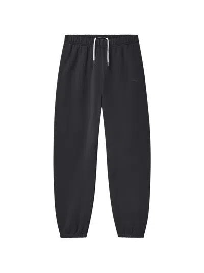 Purple Brand Logo-print Track Pants In Black