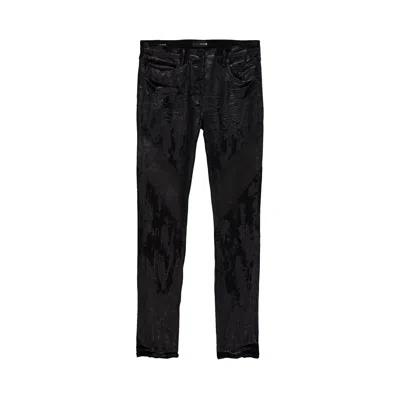 Pre-owned Purple Brand Low Rise Skinny Jeans 'black'
