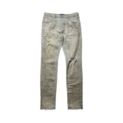 Pre-owned Purple Brand Low Rise Skinny Leg Mud Jean 'tan' | Men's Size 30 In Brown