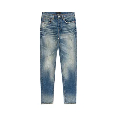 Pre-owned Purple Brand Low Rise Slim Jeans 'dark Indigo' | Blue | Men's Size 30