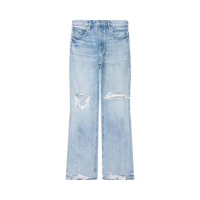 Pre-owned Purple Brand Lucca Fade Bootcut Denim 'light Indigo' | Blue | Men's Size 29
