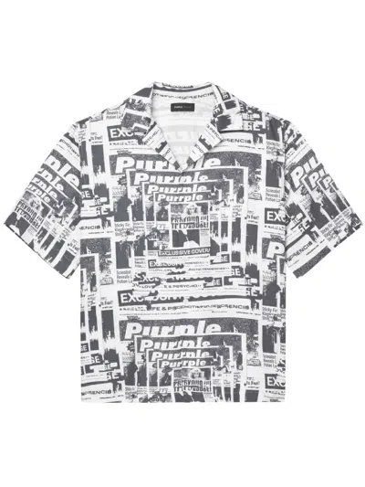 PURPLE BRAND LYOCELL SHIRT