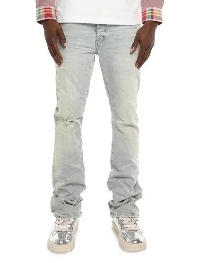 Purple Brand Men's Distressed Stretch-skinny Jeans In Blue