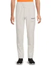 Purple Brand Men's Drawstring Joggers In Heather Grey