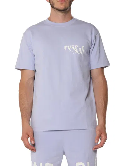 Purple Brand Heavyweight Jersey Short Sleeve Tee In Purple