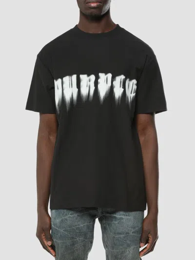 Purple Brand Logo-print T-shirt In Multi