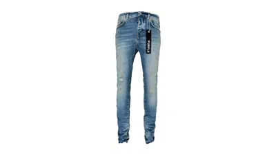 Pre-owned Purple Brand Men's  Faded Painter Jean In Light Indigo