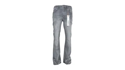 Pre-owned Purple Brand Men's  Flare Stormy Ski Jeans In Grey