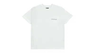 Pre-owned Purple Brand Men's  Hwt Jersey Short Sleeve Tee Shirt In White