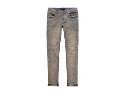 Pre-owned Purple Brand Men's  Oil Repair Jeans In Indigo