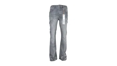 Pre-owned Purple Brand Men's  P004ftmy325 Flare Jean In Stormy Sky Blue Grey
