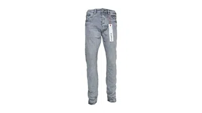 Pre-owned Purple Brand Men's  P005aydg325 Alloy Studs Jean In Overdyed Grey