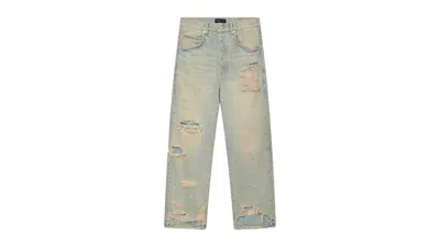 Pre-owned Purple Brand Men's  Verditer Destroyed Jeans In Indigo
