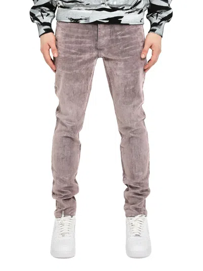 Purple Brand Men's Washed Stretch-cotton Skinny Jeans In Purple