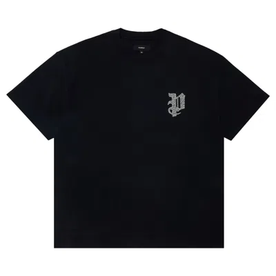 Pre-owned Purple Brand Merc Jersey Oversized Tee 'black' | Men's Size L