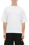 Purple Brand Mercerized Cotton Jersey T-shirt In White