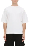 Purple Brand Mercerized Cotton Jersey T-shirt In White