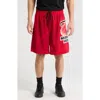 Purple Brand X Nba Miami Heat Mesh Basketball Shorts