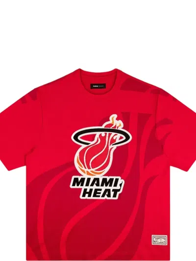 Purple Brand Miami Heat T-shirt In Red