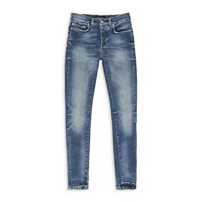 Purple Brand Mid Three Year Indigo Skinny Jeans In Blue