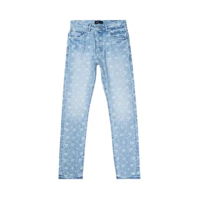 Pre-owned Purple Brand Monogram Jeans 'light Indigo' In Blue