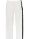 Purple Brand Cream Monogram Cream Track Pant In Neutrals