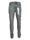 Purple Brand Monterrico Mud Jeans In Gray