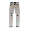 Purple Brand Muted Acid Camo Skinny Jeans In Multi