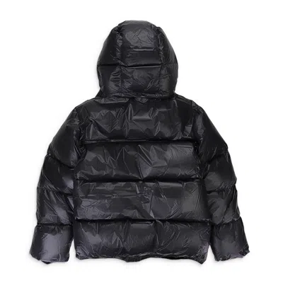 Purple Brand Nylon Down Black Puffer Jackets