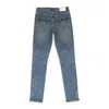 Purple Brand One Year Slim Indigo Skinny Jeans In Blue