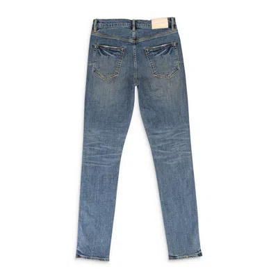 Purple Brand One Year Slim Indigo Skinny Jeans In Blue
