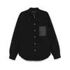 Purple Brand Black Overshirt In Black