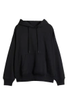 PURPLE BRAND OVERSIZE COTTON FRENCH TERRY HOODIE
