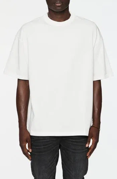 Purple Brand Oversize Cotton T-shirt In White