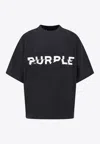 Purple Brand T-shirt In Black
