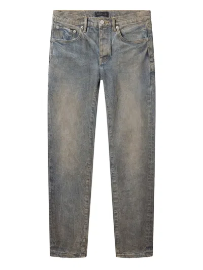 Purple Brand P001 Faded-wash Jeans In Blue