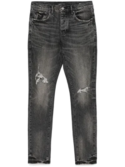 Purple Brand Black Stretch Denim Jeans