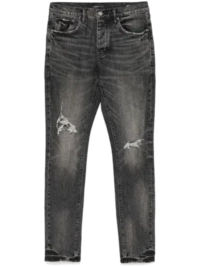 Purple Brand Black Stretch Denim Jeans
