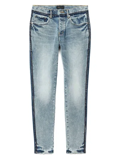 Purple Brand P001 Shadow Seam Skinny Jeans In Blue