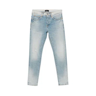 Pre-owned Purple Brand P001 Skinny Basalt Jeans 'light Indigo' | Multi-color | Men's Size 34
