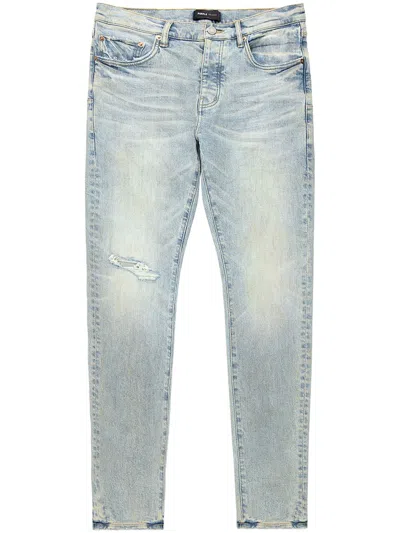 Purple Brand P001 Skinny Jeans In Multicolor