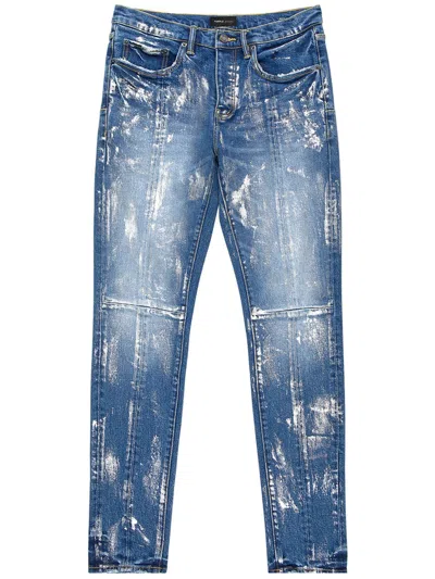 Purple Brand P001 Straight Jeans In Blue