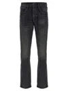 Purple Brand Black P005 Double Dip Coated Jeans In Black