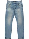 Purple Brand P001 Shadow Seam Skinny Jeans In Blue
