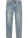 Purple Brand Gerade P005 Jeans In Blau