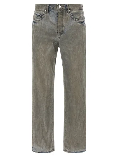 Purple Brand P011 Arcilla Dirty Jeans In Gray