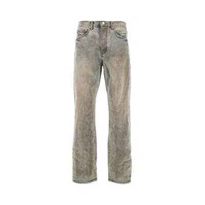 Purple Brand P011 Relaxed Straight Jeans In Blue